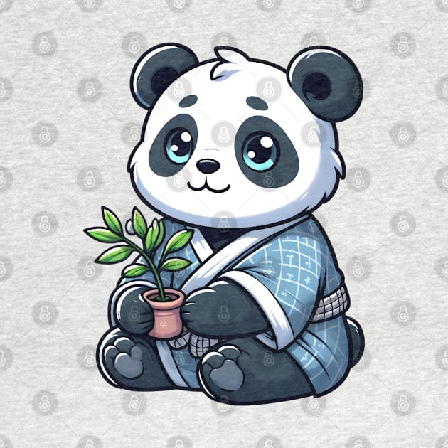 Panda botanist by Japanese Fever